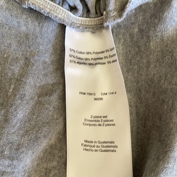 BumpStart by Motherhood Maternity cotton blend grey t-shirt Sz S/P/CH - Picture 5 of 6